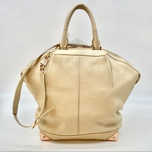 ALEXANDER WANG BEIGE EMILE TOTE SHOULDER BAG LARGE